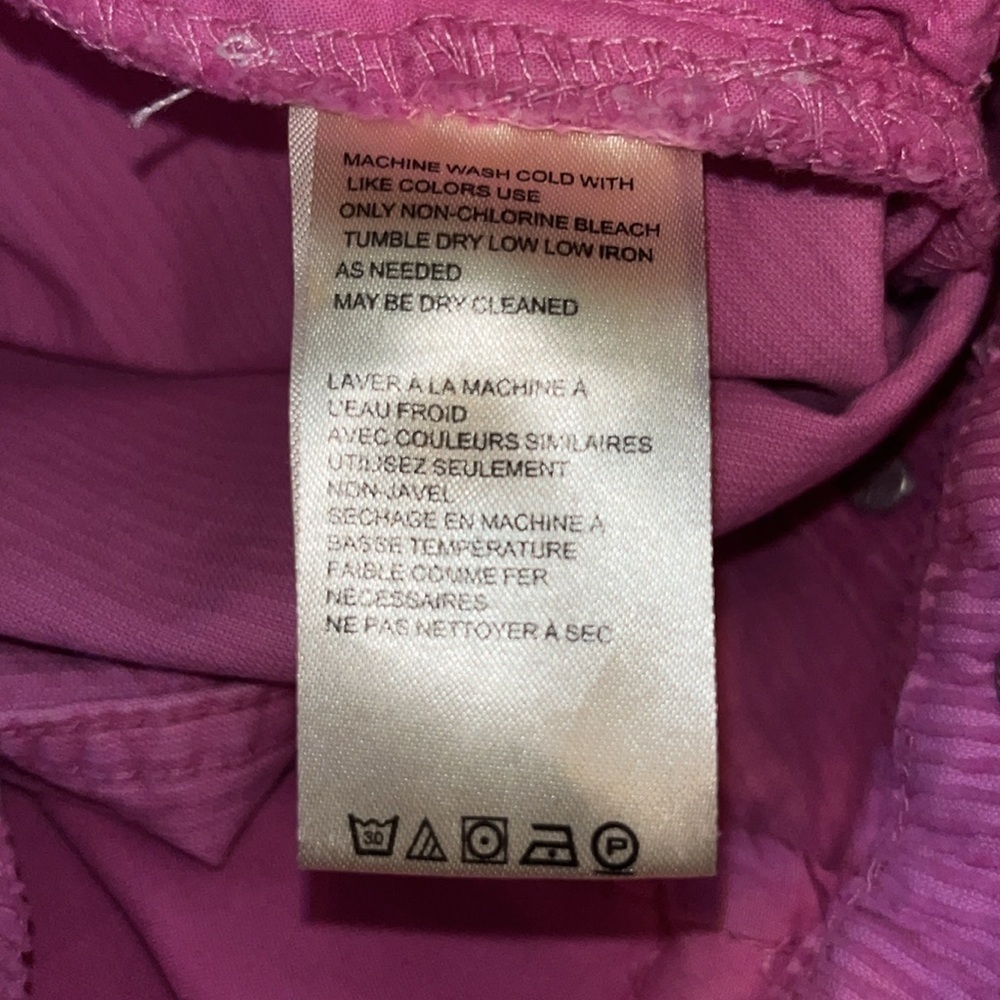 Free People Ray Cord Mini Skirt in Pink Frosting | size 6 - Picture 6 of 7